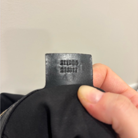 Gucci Monogram GG Black Horsebit handle Canvas Material Hobo Bag large - Picture 6 of 9